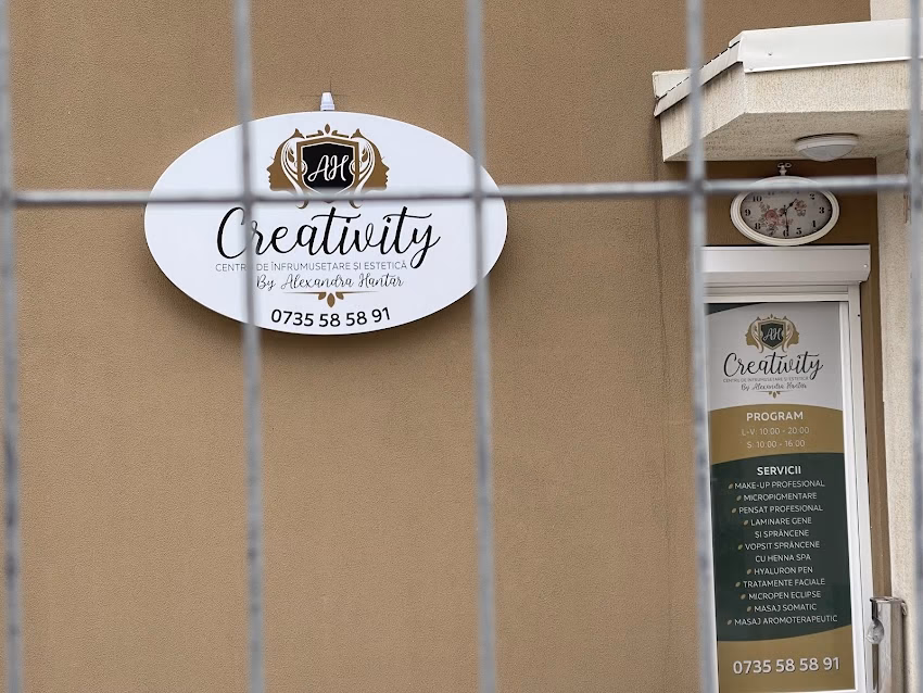 Centru de înfrumusetare si estetica Creativity by Alexandra Hantăr