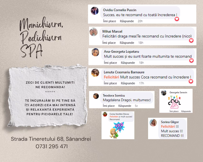 Manichiura Pedichiura Clasica Spa Sanandrei