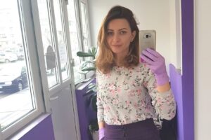 Violet Salon by Corina